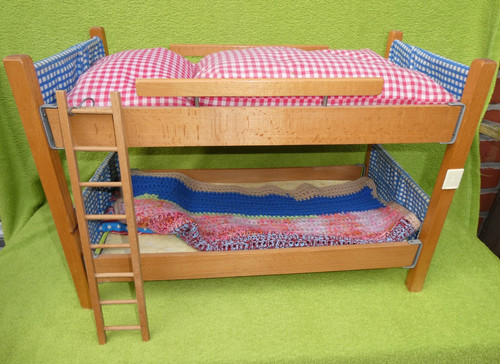 Puppenetagenbett holz vintage - holz,