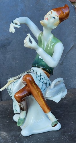 Ens alte porzellan figur - alte,