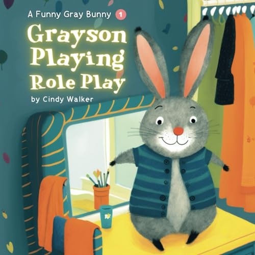 Funny gray bunny grayson - gray,