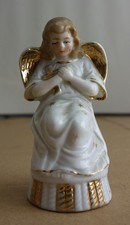 antiker Porzellan Engel betend