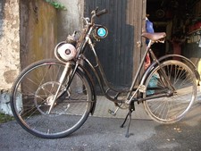 Oldtimer MIELE-Fahrrad mit Rex Hilfsmotor FM 34  1,2 PS - 25 Km/h