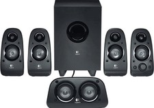 Logitech Z506 5.1 Lautsprecher-System mit Subwoofer - Schwarz "GUT"