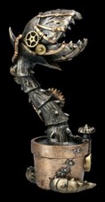 Steampunkt Figur - Fleischfressende Pflanze - Gothic Blume Halloween Deko