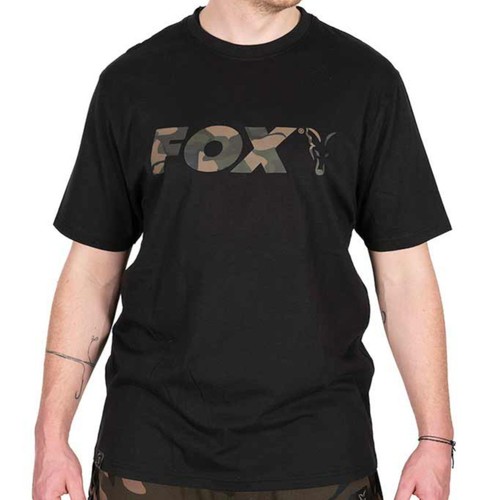 Fox black camo logo t - camo, t-shirt