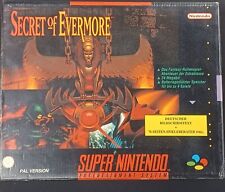 SUPER NINTENDO || SECRET OF Evermore BIG BOX || SNES || RETRO || mit Lösungsbuch