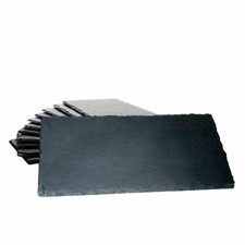 12x Schieferplatten 17 x 34 cm