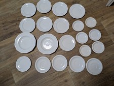 Rosenthal Classic Rose Maria weiß großes Reste Kovolut Teller 21 tlg