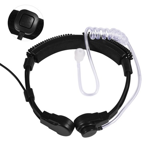 Kehlkopfmikrofon headset mit - kehlkopfmikrofon-headset,