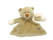 * Schmusetuch Schnuffeltuch - Tiamo Collection Bär beige rasselt ca. 22cm