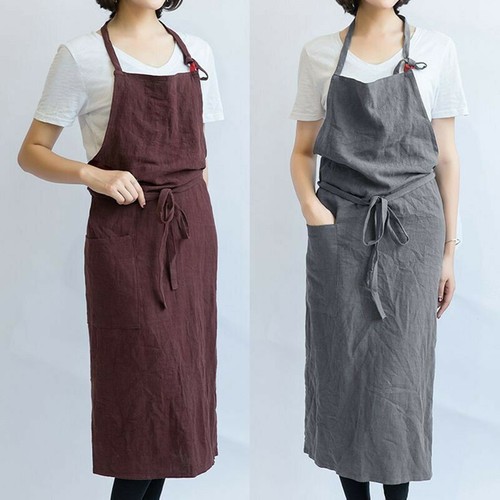 Damen leinen schürze - leinen, kochen