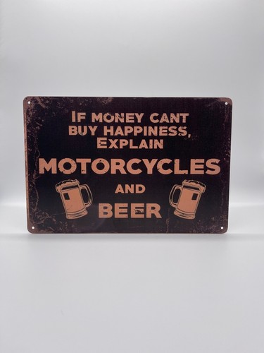 Blechschild money 20x30cm - blechschild,