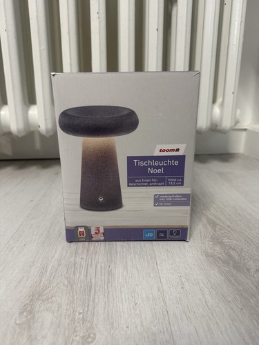 Tischleuchte noel dunkelgrau - tischleuchte,