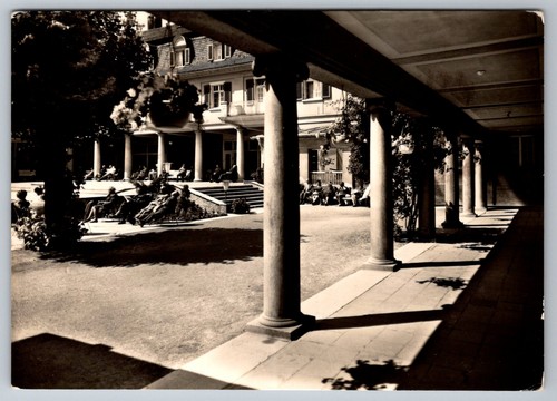 Postkarte bad brambach - bad,