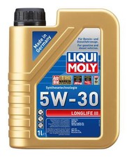 LIQUI MOLY 20646 Longlife III 5W-30 1Liter für AUDI A4 A5 A6 A7 A8 ALLROAD Q2