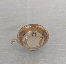 Kleine Mokka-Tasse, Händel Porzellan-Manufaktur Bavaria, Goldauflage