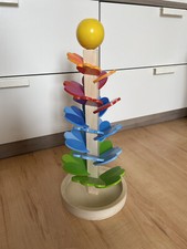 Kinderspielzeug aus Holz (Kugelbahn/Klangbaum, Xylophon, Holz-Stapelturm...)