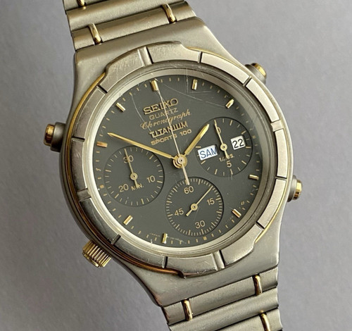 Seiko 7a38 7130 sports 100 - seiko,