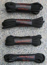 Schnürsenkel schwarz bis 380 cm lang 30 Loch Stiefel Ranger Boots Gothic Metal