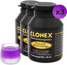 3X 50ml Clonex inkl Gefäß-