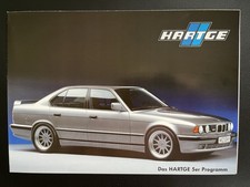 Hartge BMW 5er E34 Programm Poster Prospekt 01/1991