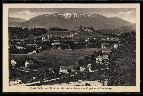 Bad tölz ortsansicht mit - tölz,,