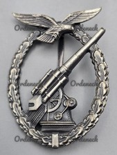 FLAKKAMPFABZEICHEN IN 57er FORM - LUFTWAFFE - FLAKARTILLERIE - ERDKAMPF - ADLER
