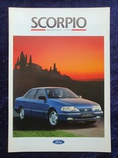 FORD Scorpio Prospekt, Limousine Turnier CLX GLX, GLX 4x4, Ghia 12.1992