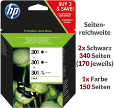 Original HP 301 Tinte