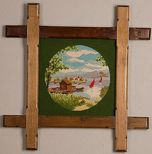 Gobelin gobelinbild gerahmt - gobelinbild,