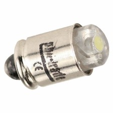 10 weiße LED Steckbirnen