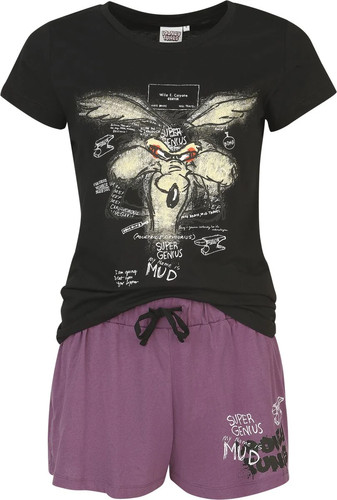 Looney tunes schlafanzug damen - schlafanzug,