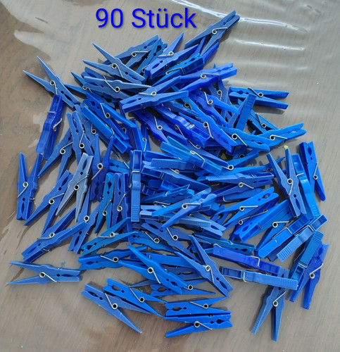 Wäscheklammern stück blau - stück,