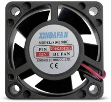 Axiallüfter, 40x40x20 mm, 12