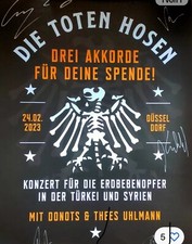 DIE TOTEN HOSEN handsigniertes