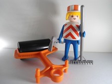 Playmobl  Klicky 3314 "Bauarbeiter mit Walze" gebraucht (514)
