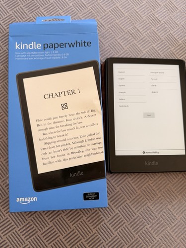 Amazon kindle paperwhite - paperwhite, ebook