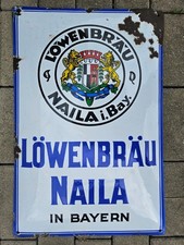 Emailschild Löwenbräu Naila