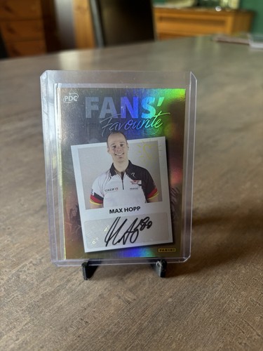 Panini pdc max hopp fans - pdc,