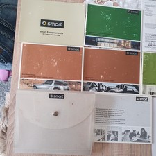 Smart Roadster 452 Betriebsanleitung Bordbuch Handbuch Service EG Bescheinigung 