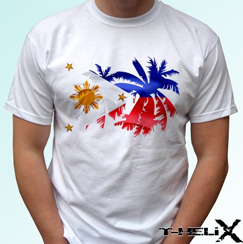 Philippinen palmenflagge - palmenflagge,
