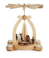 Teelichtpyramide Tischpyramide