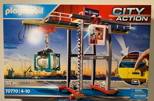 Playmobil 70770 portalkran mit - portalkran,