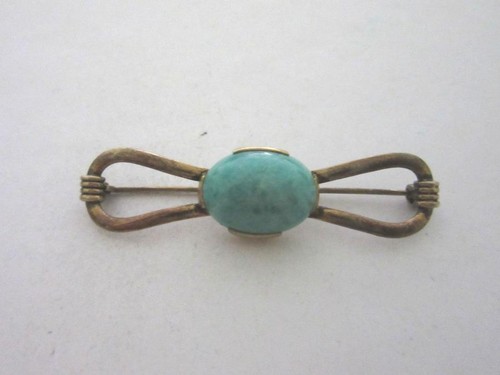 Antike silberbrosche mit - antike,