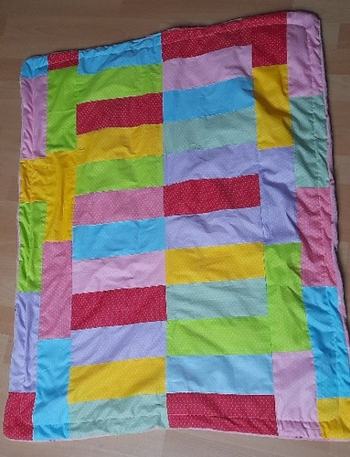 Babydecke handarbeit - babydecke, "