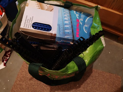 Renz plastikbinderücken und - plastikbinderücken,