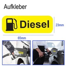 Aufkleber Diesel Aufkleber Tankdeckel Hinweis Errinerung Diesel tanken