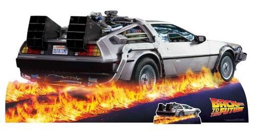 Back the future delorean - the,