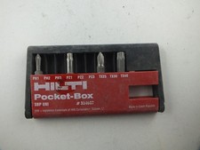 HILTI Bit - Pocket-Box SBP UNI Nr. 334037 Tool PH1 PH2 Ph3 PZ2 PZ3 TX30 TX40 TOP