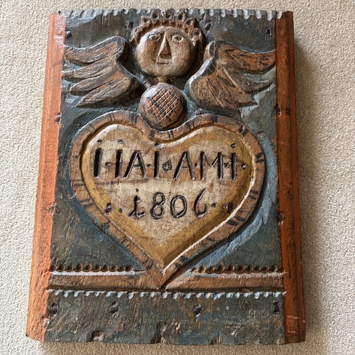 Grosses geschnitztes holz - grosses,