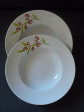 2 TCM Porzellan Pastateller - Suppenteller 27 cm